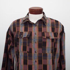 BTFL-Life Long Sleeve Front Button Shirt